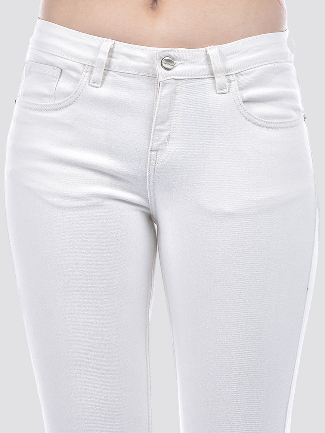 Numero Uno Women White Bootcut Sustainable Jeans